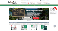 Desktop Screenshot of dogpoopsigns.com